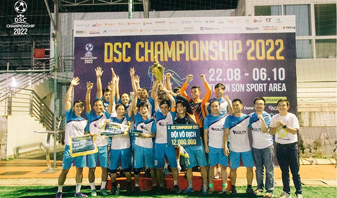Đội bóng vô địch tại giải đấu DSC Championship 2022