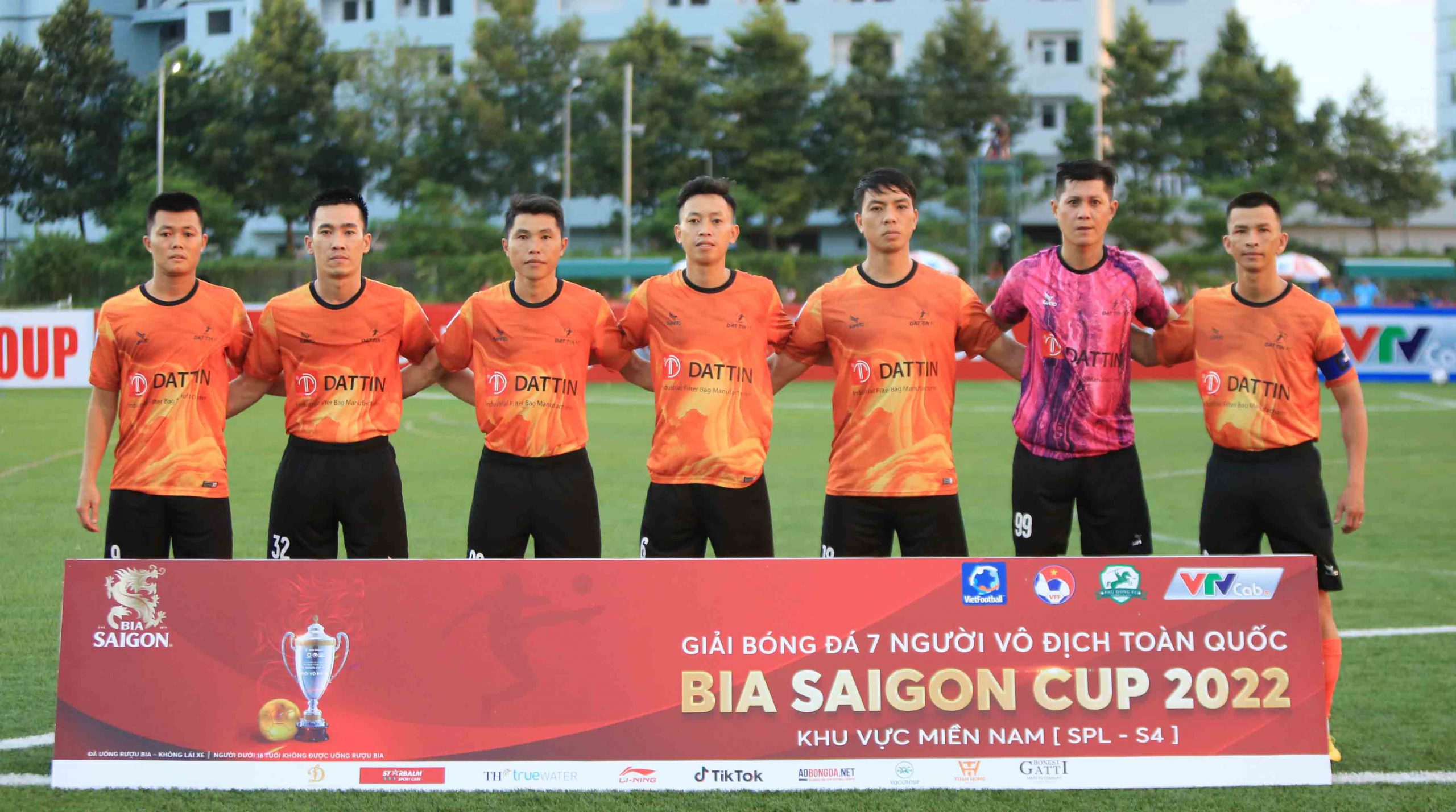 FC Đạt Tín góp mặt đông đảo đến 7 thành viên