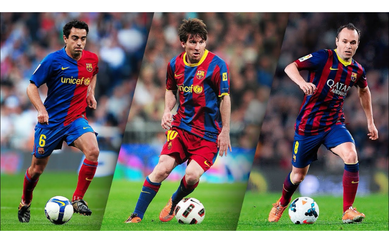 Xavi với Iniesta là bộ não và Messi là linh hồn của lối chơi Tiki-Taka của Barcelona