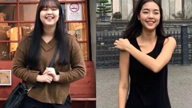 Hình ảnh trước và sau khi giảm cân của Yu Jin