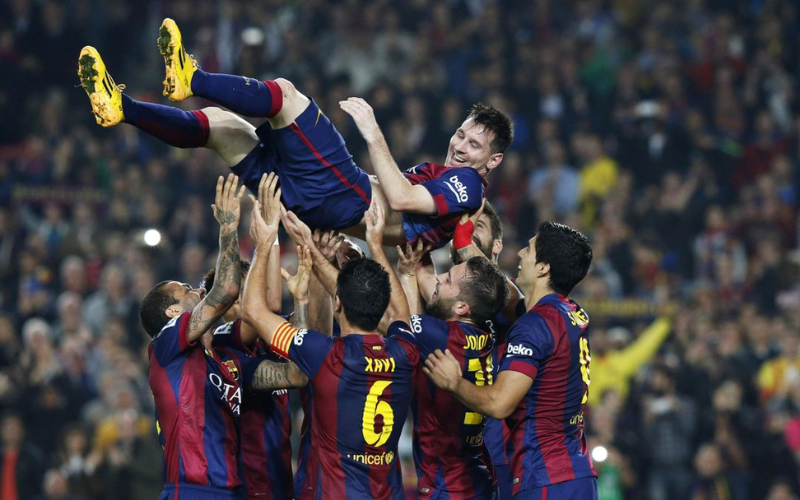 Khi Messi ghi được 3 bàn thắng liên tiếp trong một trận đấu thì đồng đội tin chắc rằng chiến thắng đã trong tầm tay