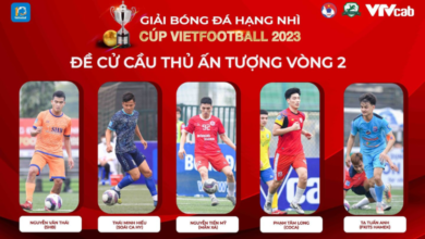 Anh tài HL2-S5 - Bình chọn cầu thủ ấn tượng vòng 2 giải Hạng Nhì 2023