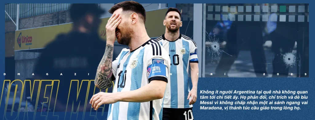 Những thông điệp sởn tóc gáy: "Messi, bọn tao vẫn đang đợi mày"