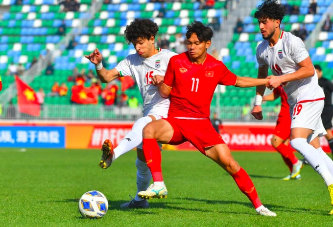 U20 Iran đánh bại U20 Việt Nam để lọt vào tứ kết giải U20 châu Á