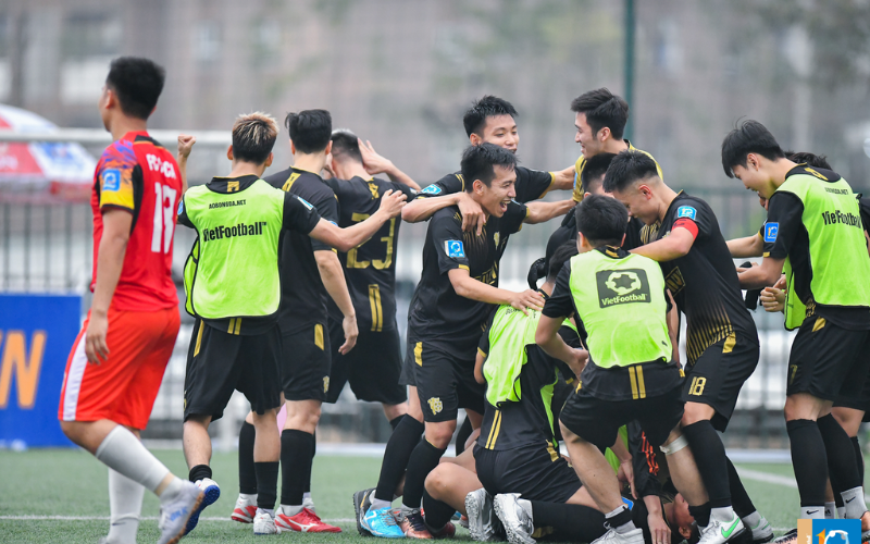 MUVN FC đã chính thức giành vé tham dự Giải bóng đá hạng Nhất – Cúp VietFootball 2023