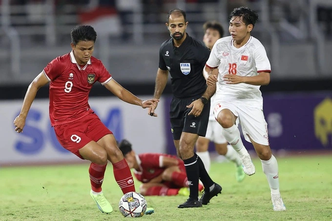 U20 Việt Nam từng thất bại với tỷ số 2-3 trước U20 Indonesia