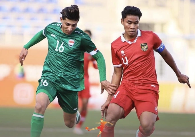 U20 Indonesia thất bại trước U20 Iraq