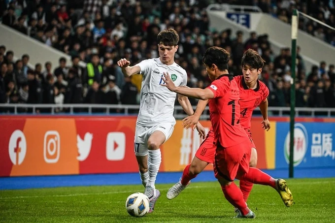 U20 Uzbekistan đánh bại U20 Hàn Quốc trên chấm luân lưu sau 120 phút hòa 0-0