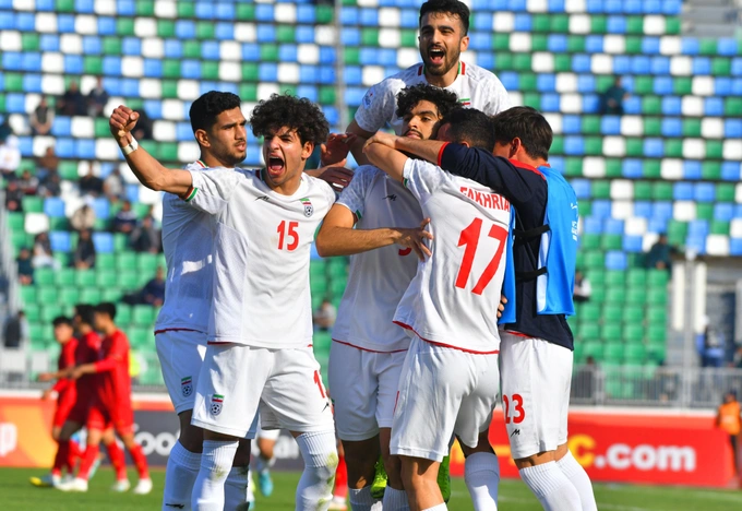 U20 Iran sẽ gặp U20 Iraq ở vòng tứ kết