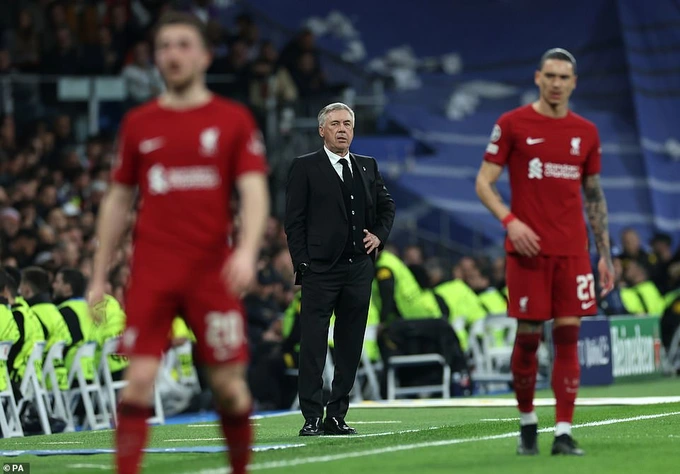 HLV Ancelotti giúp Real Madrid vô hiệu hóa hoàn toàn khả năng gây bất ngờ của Liverpool