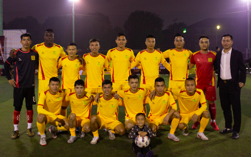 Đội bóng đá phủi Văn Minh FC được thành lập năm 2012