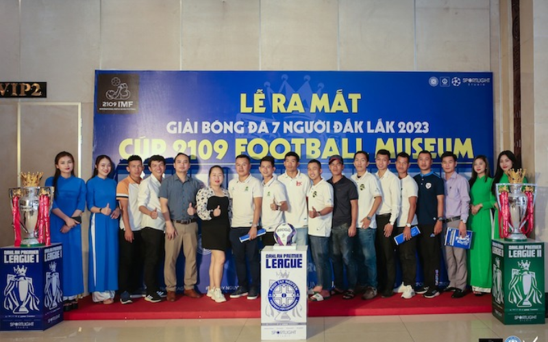 Vào ngày 25/3/2023, Giải bóng đá Đắk Lắk 2023 7 người - Cúp 2109 Football Museum chính thức khởi tranh