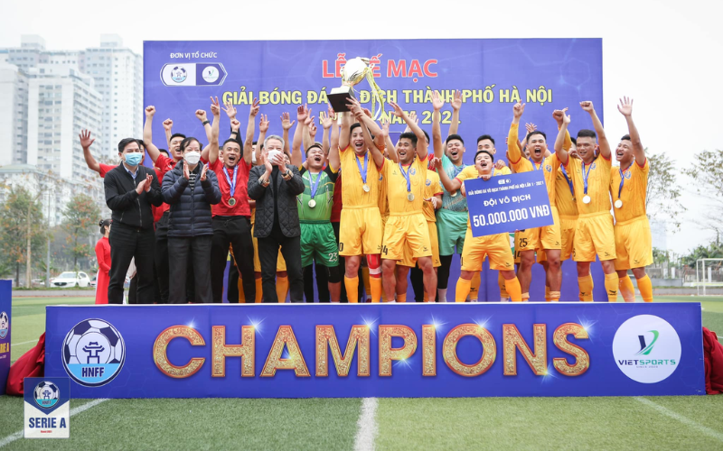 Giải bóng đá Hà Nội đã thành công rực rỡ trong 2 lần tổ chức trước đó