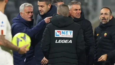 HLV Mourinho cãi vã nảy lửa với Chủ tịch Lazio, ông Claudio Lotito