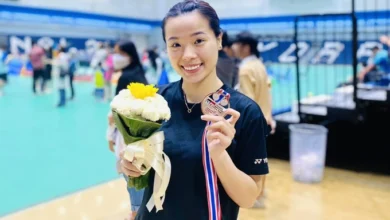 Thùy Linh giành ngôi Á quân tại giải cầu lông ở Thái Lan