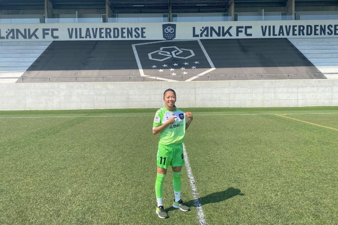 Tiền đạo Huỳnh Như gia nhập câu lạc bộ Lank Vilaverdense tại Bồ Đào Nha