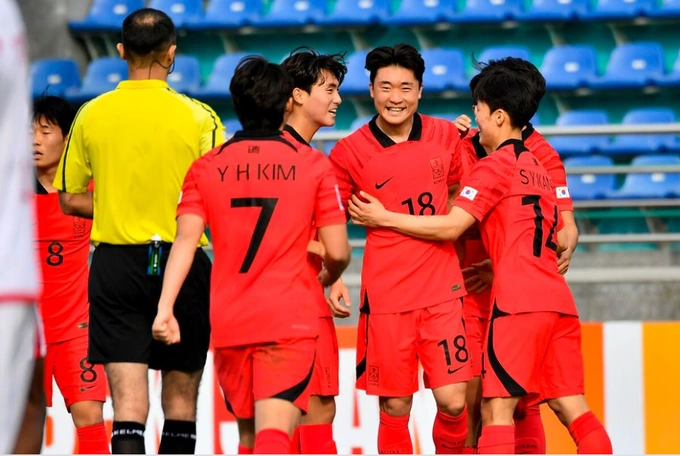 U20 Hàn Quốc gây ấn tượng ở trận ra quân của bảng C bằng chiến thắng 4-0 trước Oman